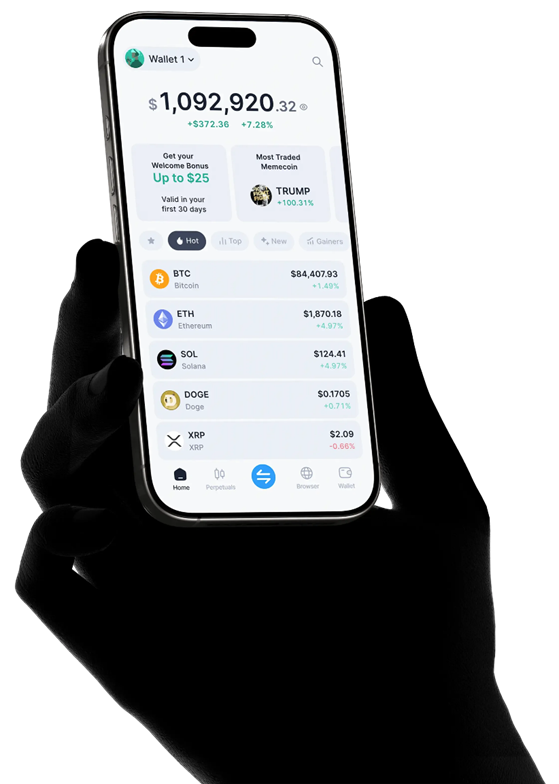 Crypto app preview